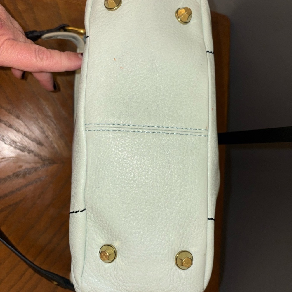orYANY Cream and Tan Hobo Bag - Picture 5 of 7